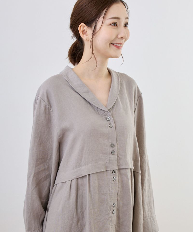 美品！mur‐mur ntr リネン58％入りワンピース www.withmandy.com