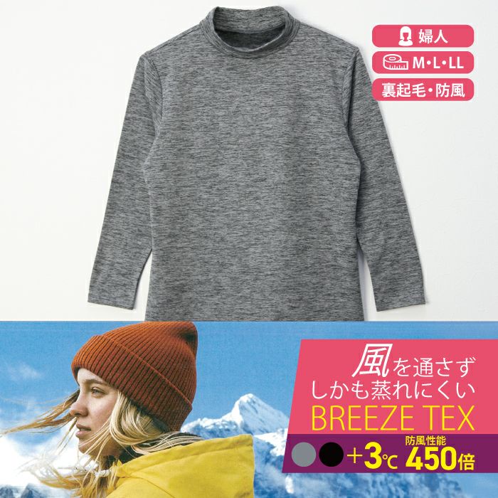 BREEZE TEX Tシャツグレー　L